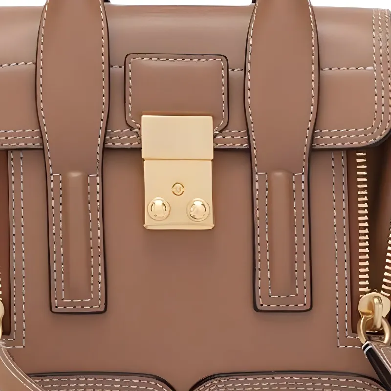 3.1 Phillip Lim Pashli Smooth Leather Handbag Shoulder Bag Crossbody Bag Mini Women's Camel-2