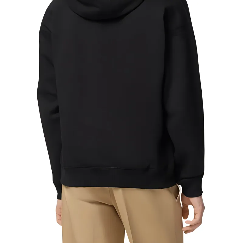 VERSACE Logo Embroidered Sequinned Drawstring Hoodie-4