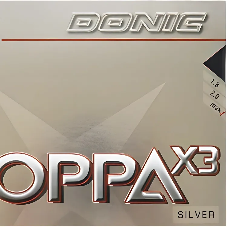 DONIC Coolba X3 Table Tennis Rubbers Inverted Rubber Fast Attack Combined With Loop Compatibility MAX Black-1