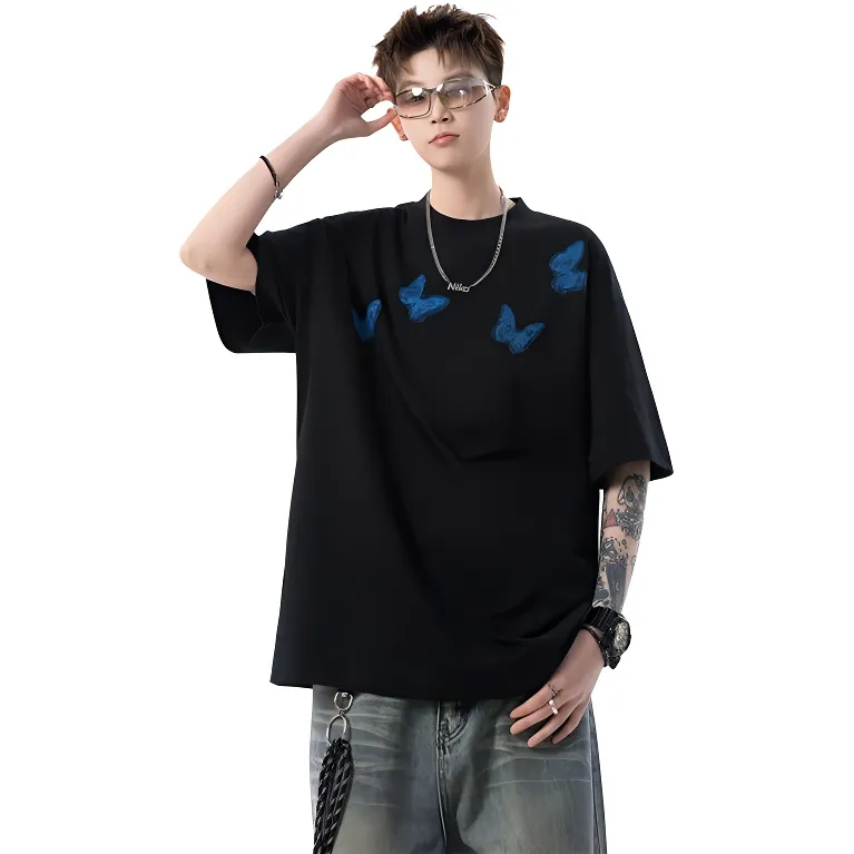 GY.VG T Shirts Unisex Black-3