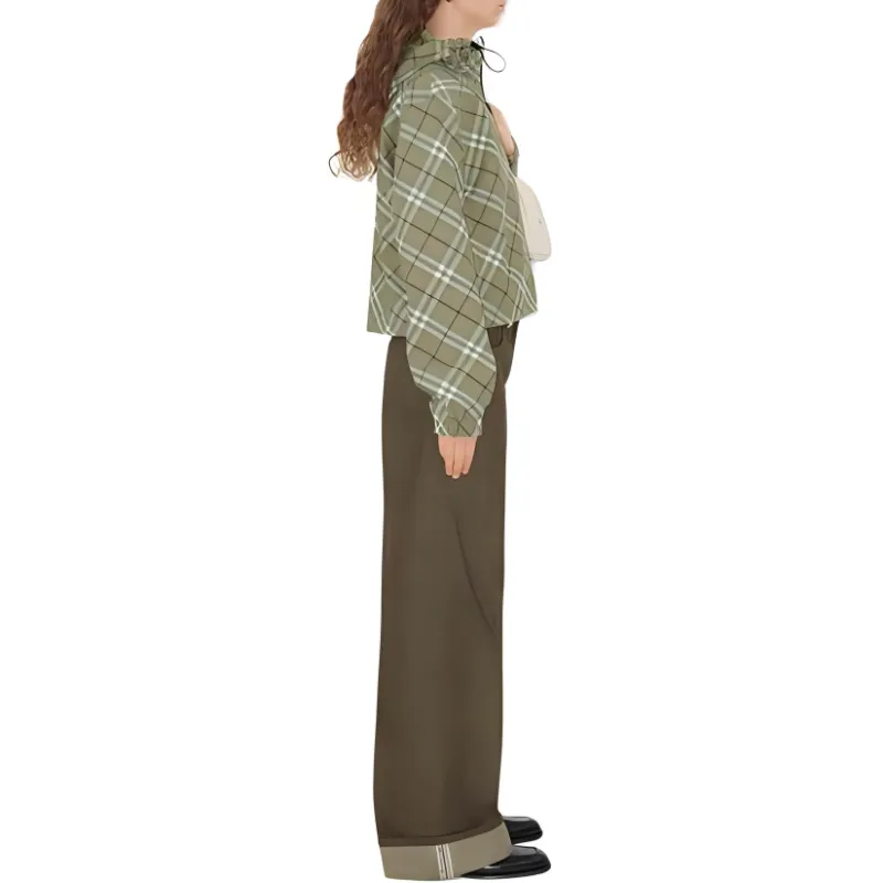 Burberry Reversible Check Jacket 'Skylark'-3