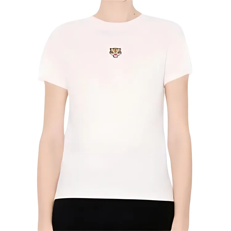KENZO Tiger Patch Crewneck T Shirt-3