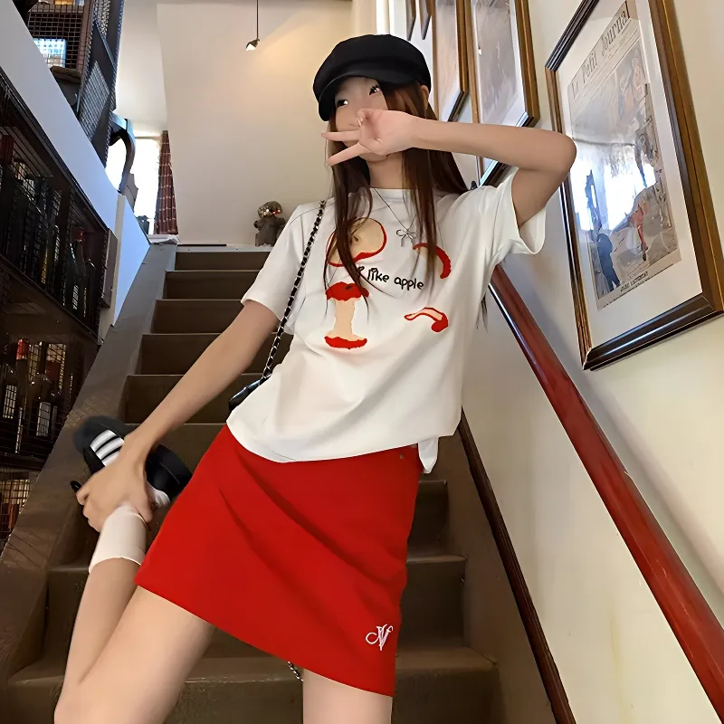 SISC Set in Sleeve T Shirt Women's-5