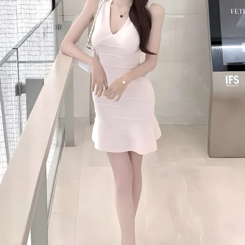 TURN UP Sleeveless Dress Women's-11