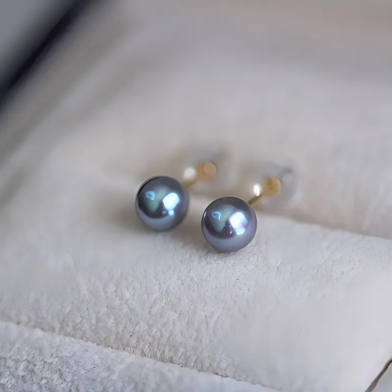 Beth Jewelry Pearl Stud Earrings Women's-1