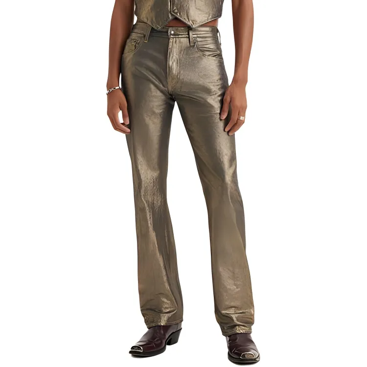 Levis SS24 Rainbow Series Casual Pants Men Gold-5