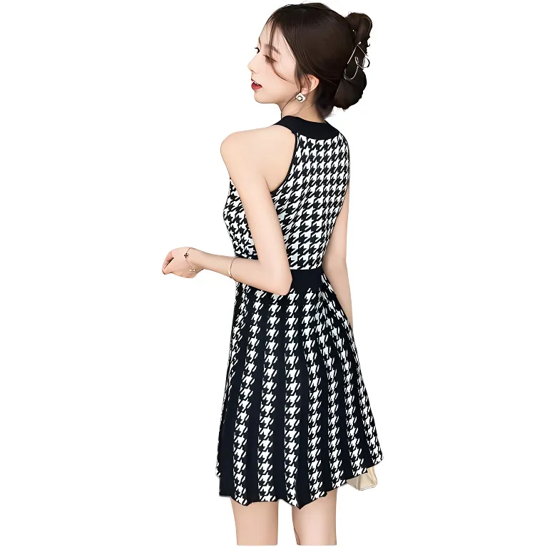 Garbege Sleeveless Dress Women's-1