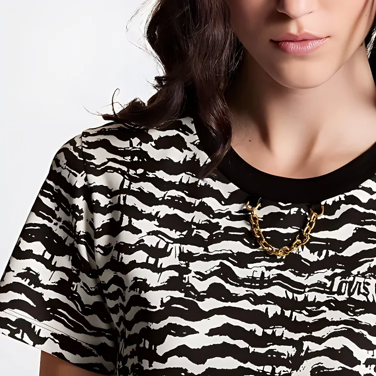 LOUIS VUITTON Ink Tiger Crop Top-4