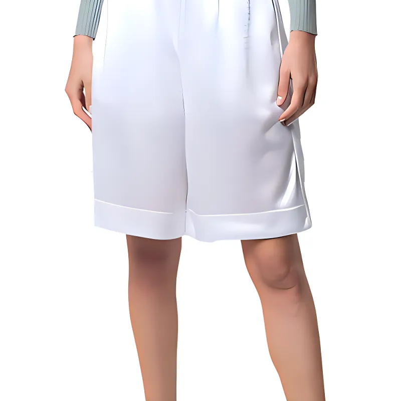 FENDI Logo Knee-Length Shorts-5