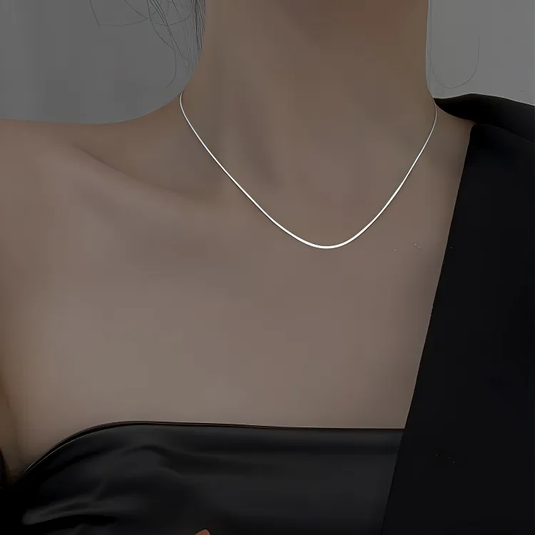 Zocai S925 Silver Necklaces Women's-4