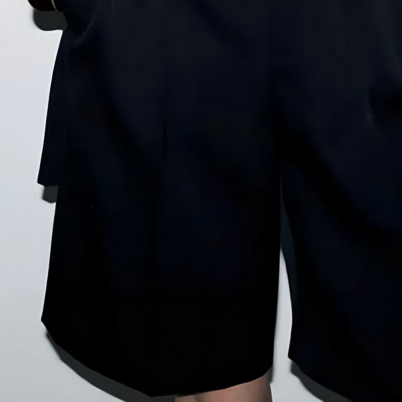 SAINT LAURENT SS25 Casual Shorts Women's Black-5
