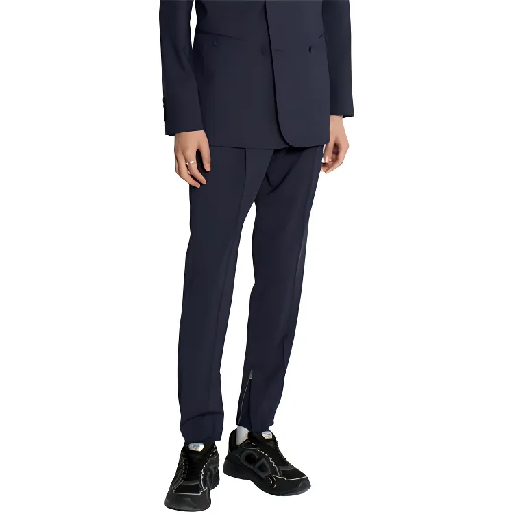DIOR Casual Pants Men's Dark Blue-3