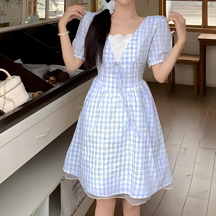 TORIGHT Short Sleeved Dress Women's-6