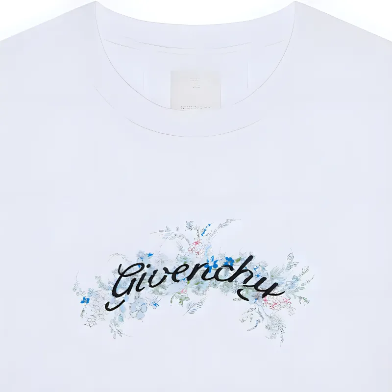 Givenchy Flowers T Shirt-4