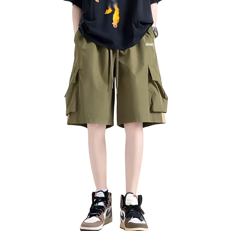 Jeep Cargo Shorts Unisex-5