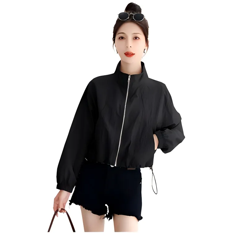 Mu Xiao Xin Cropped Coat Women's-8