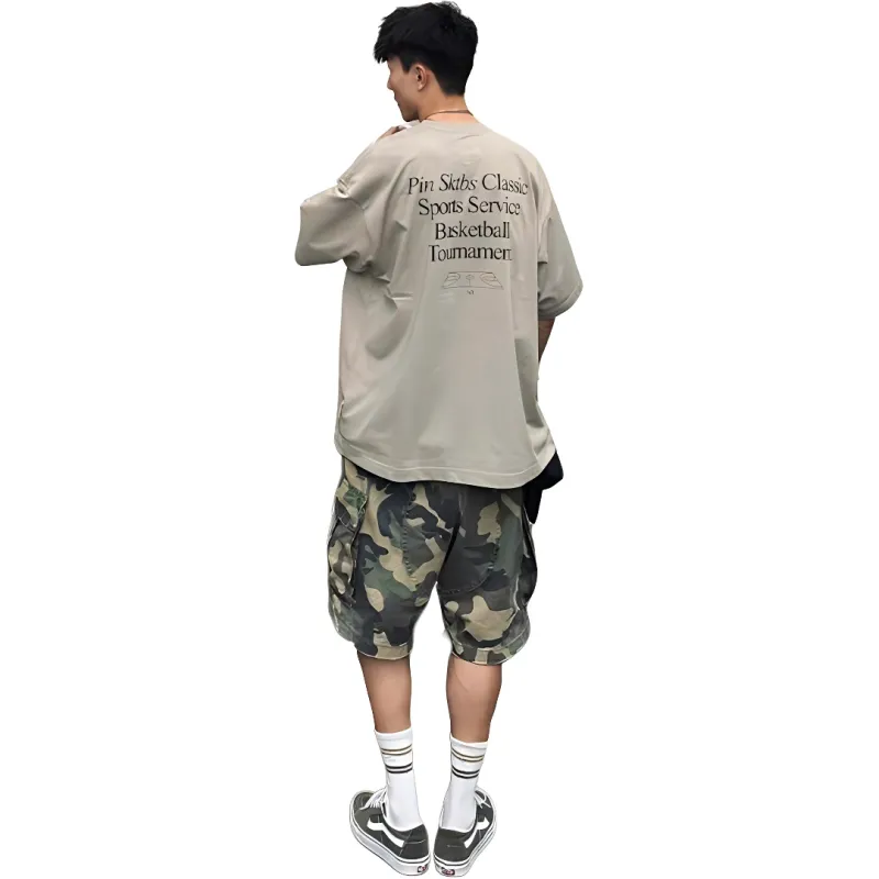 CORNILOT Casual Shorts Unisex Premium Camouflage-1