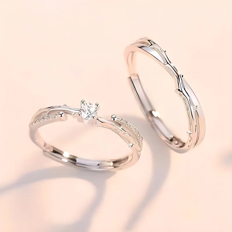Fan Xing As Season S925 Silver Rings Unisex-3