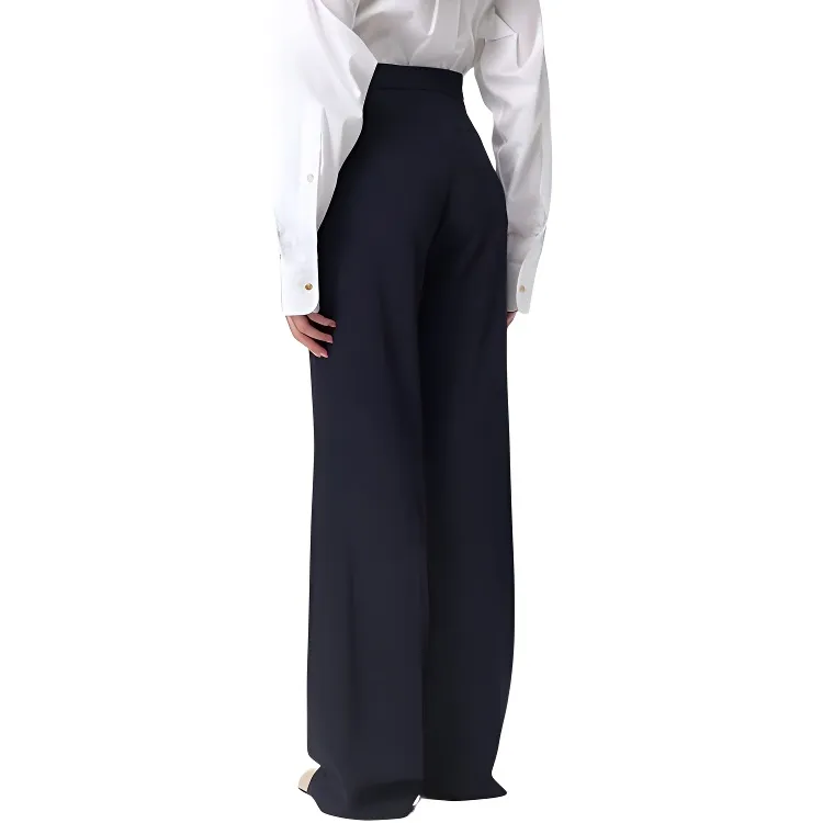 Stella McCartney SS25 Casual Pants Women's Black-1