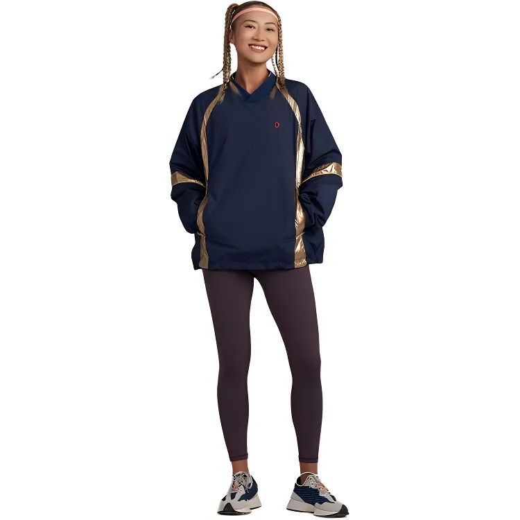 ANGAORUO Sweatshirt Women's Navy-1