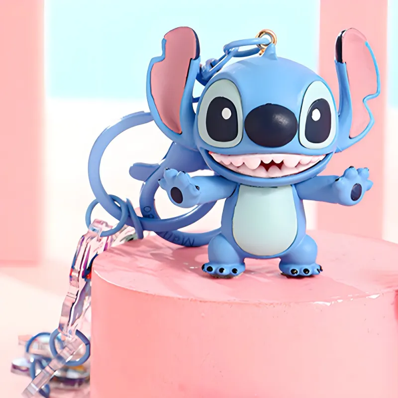 Disney Stitch Series Resin Keychains Unisex-2