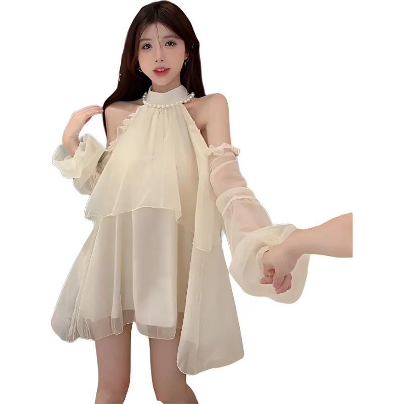Dior Beauty Long Sleeved Dress Women's-2