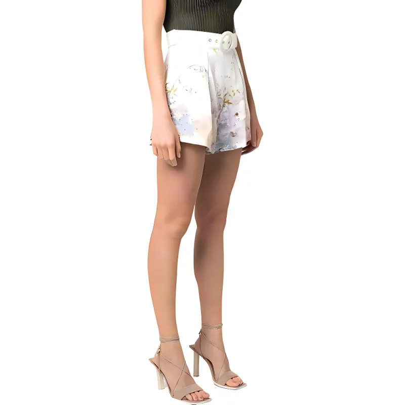 Zimmermann Casual Shorts Women's White-2
