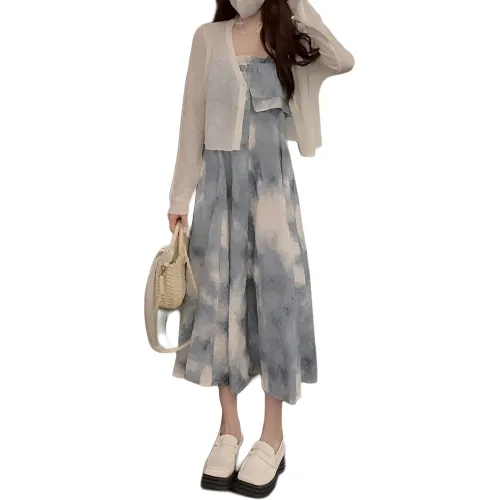 Si Bei'er Two Piece Skirt Sets Women's