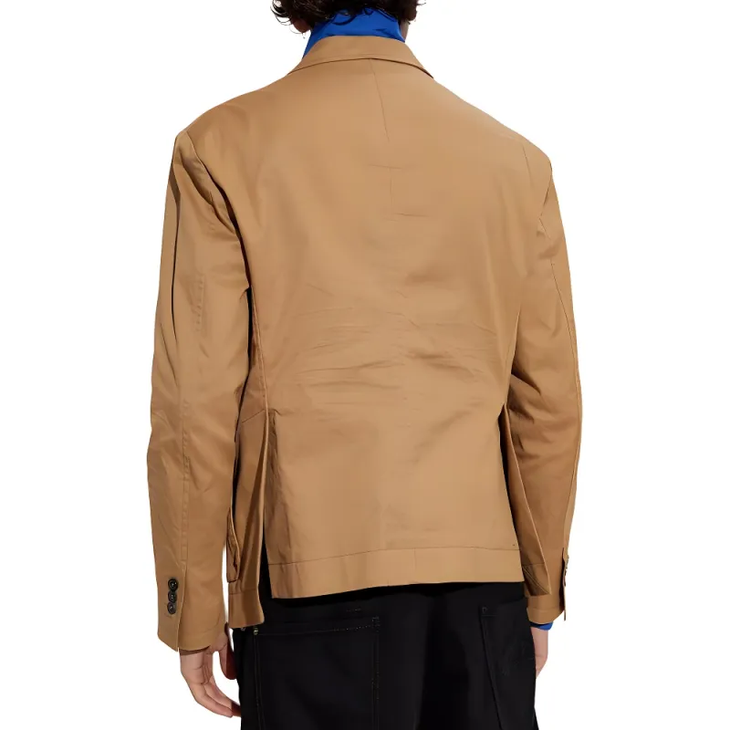 DSQUARED 2 Logo Patch Single Breasted Blazer-3