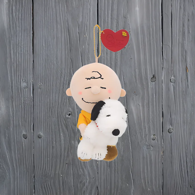 Universal Studios Snoopy USJ Snoopy Collection, Snoopy And Charlie Brown Dolls Plush Pendant 17cm Height-2