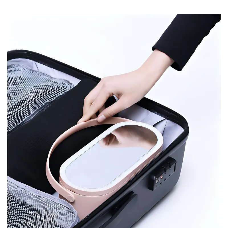 Future Maple LED Light Multifunctional Dressing Mirror Storage Box Make up Tools 1 Pc-3