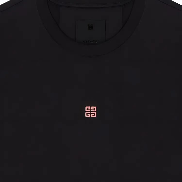 Givenchy 4G Embroidered Crewneck T Shirt-4