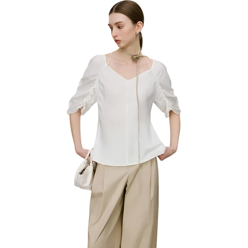 FANSILANEN Shirts Women's Ecru-1