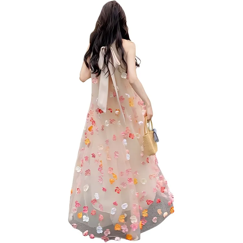 Garbege Slip Dresses Women's Multicolor Dress-1