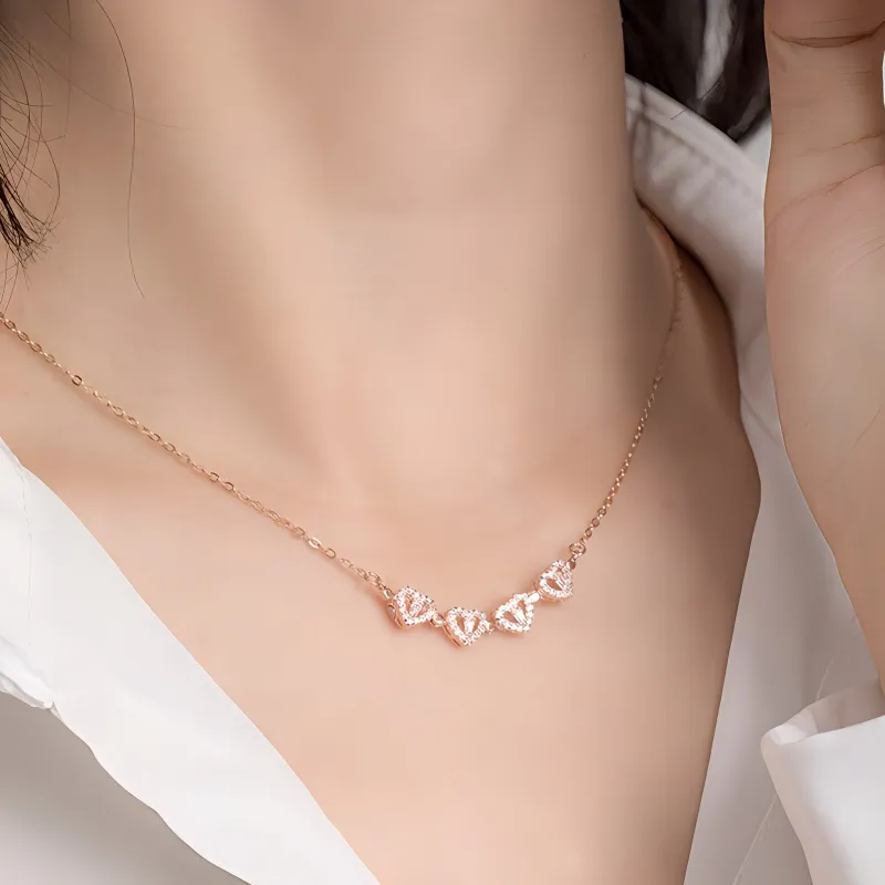 Bifeiman 999 Fine Silver Necklaces Women's-9