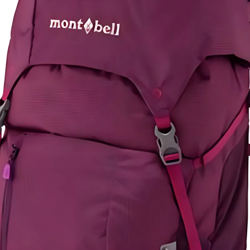 MONTBELL Outdoor Bags Nylon 30L Mulberry Red Unisex-2