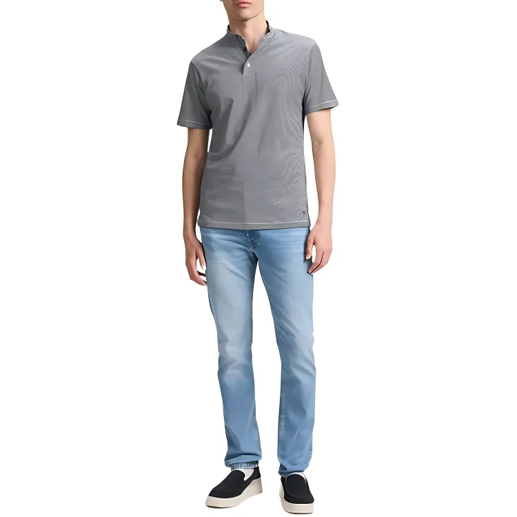 EMPORIO ARMANI Polo Shirt Men's Gray White-2