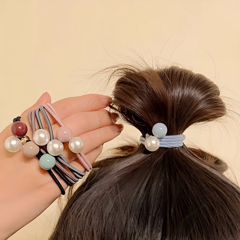 Danqin Acrylic Hair Tie Women's-1