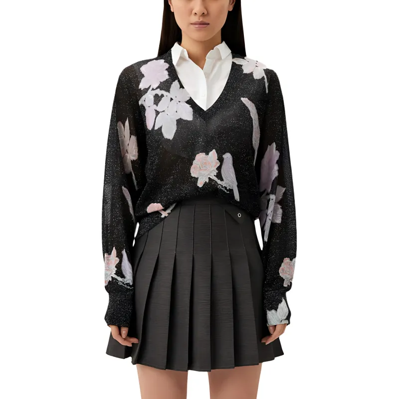 BIMBA Y LOLA SS24 Knitwear Women's Black-2