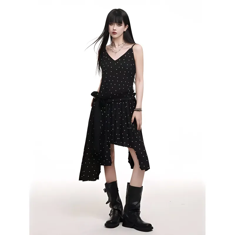 Grace Slip Dresses Women's Black-3