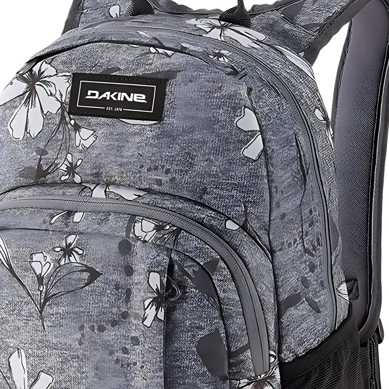 Dakine Polyester Backpack Regular Unisex Gray Print-2