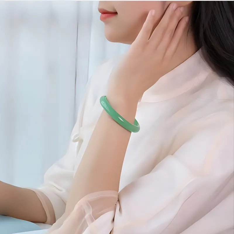 Royal Heaven's Choice Natural Aventurine Bangles Women's-1
