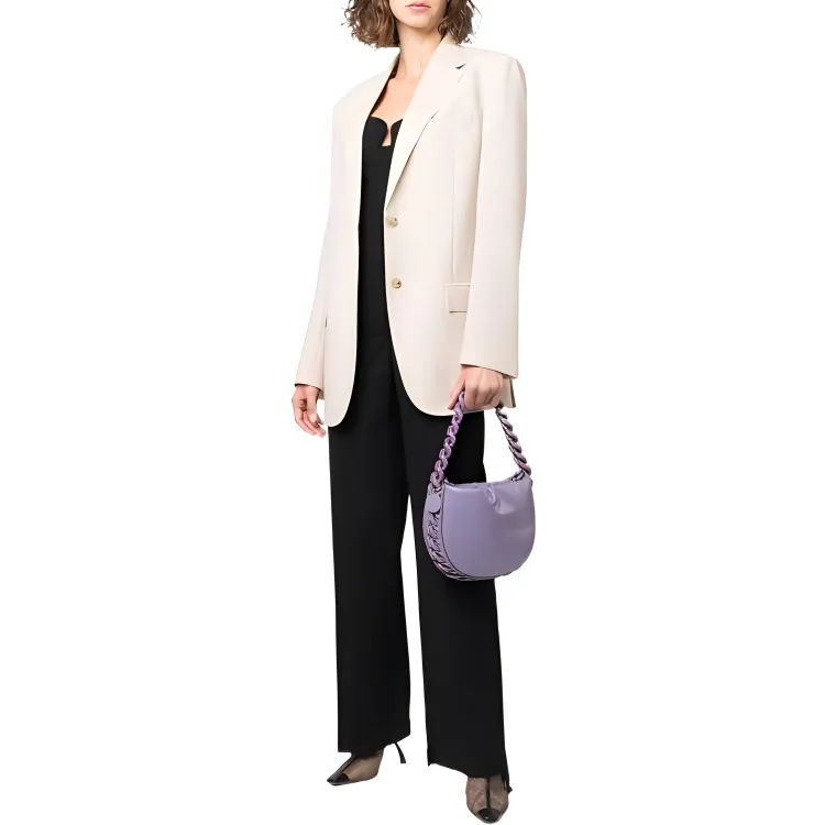 Stella McCartney High Waist Cargo Pocket Trousers-2