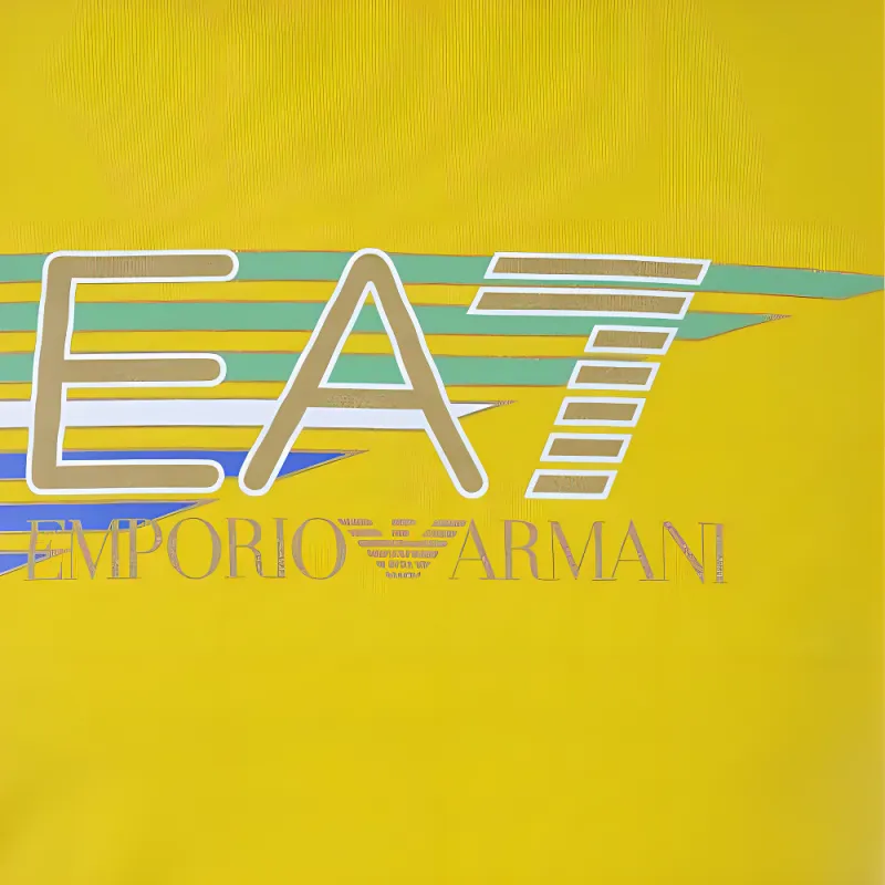 EMPORIO ARMANI EA7 T Shirt Men's Yellow-4