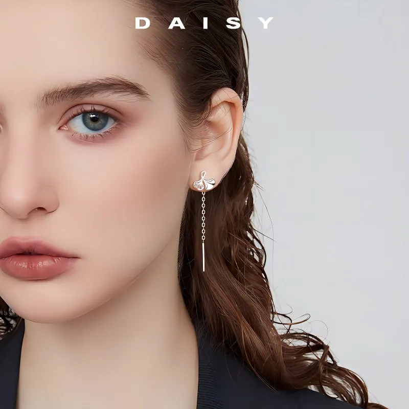 Daisy Dream Full Sterling Silver Earrings Women's-1
