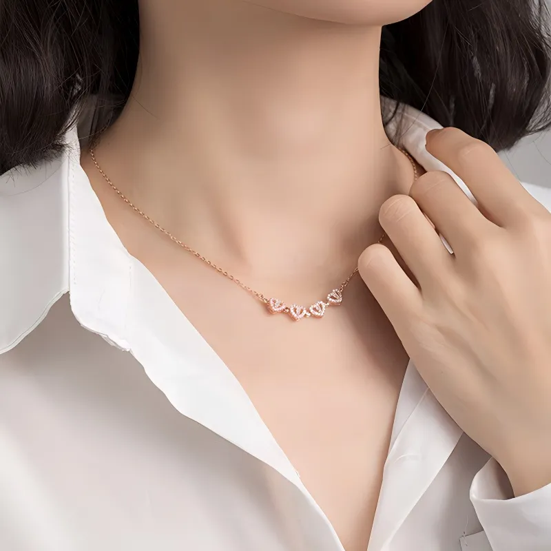 Bifeiman 999 Fine Silver Necklaces Women's-11