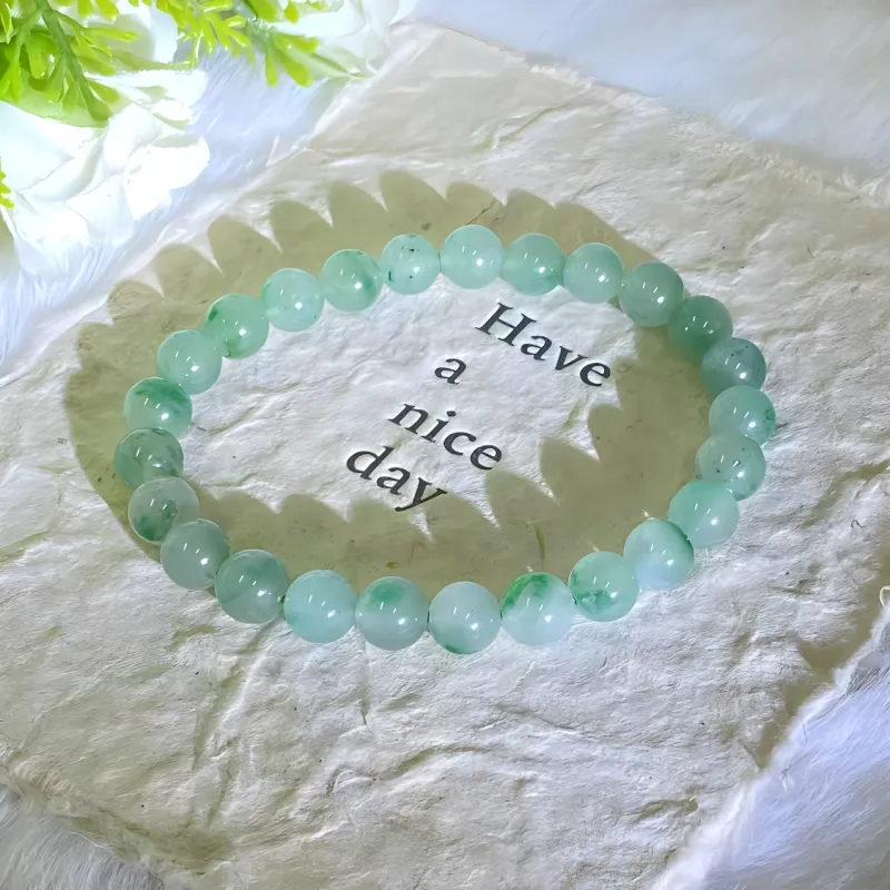 ILolu Natural African Emerald Bracelets Unisex-1