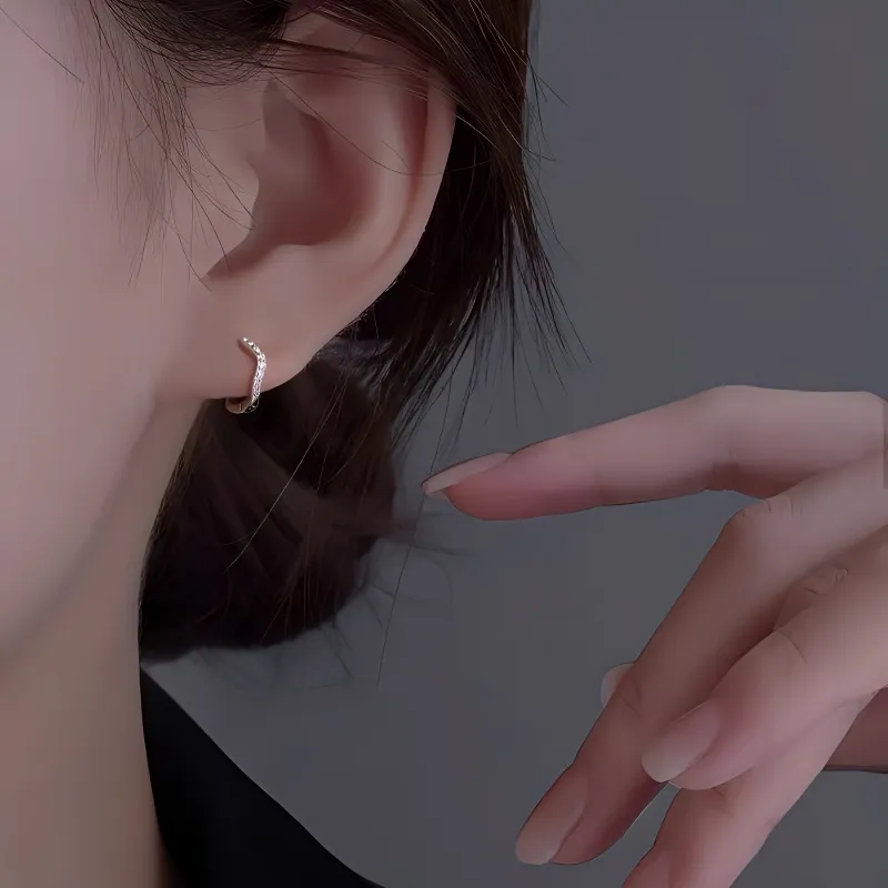 Zocai S925 Silver Earrings Women's-3