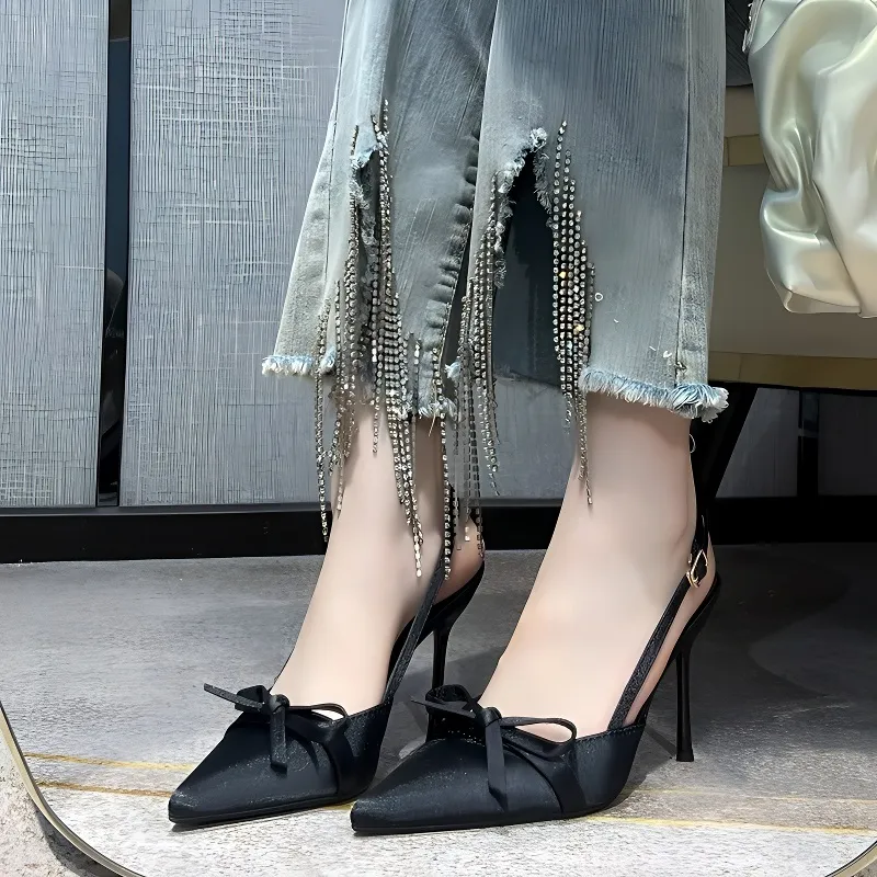 Alxnan Slim Heel High Heels Women's-6