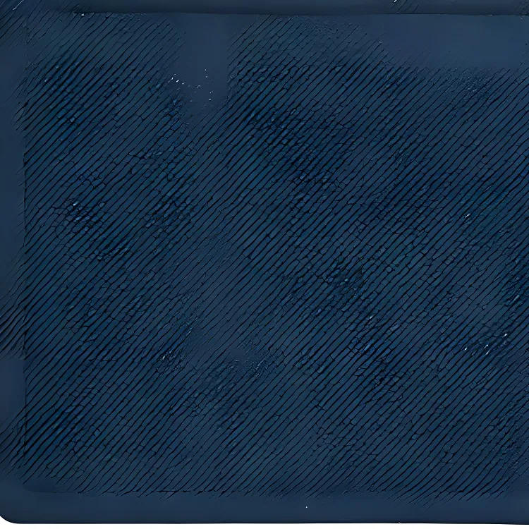 HERMES Flat H Natte Wool Clutch Small Size Women's Blue-3